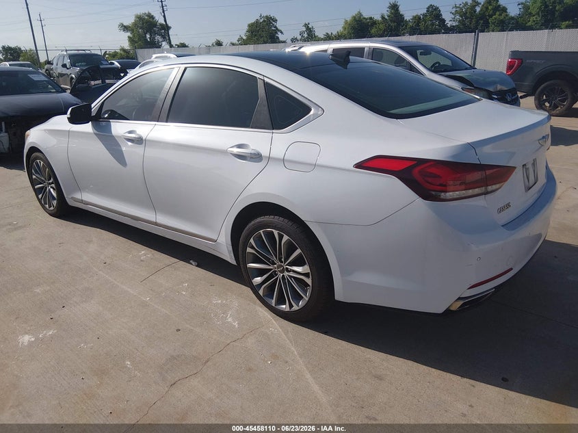 2016 Hyundai Genesis VIN KMHGN4JE9GU115230 IAAI salvage auction — NORMAL WEAR, Original (Texas), sold $1,550 on 2026-07-31 (photo 3)