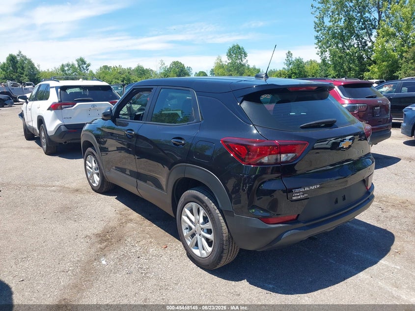 2024 Chevrolet Trailblazer VIN KL79MNSL9RB207369 IAAI salvage auction — RIGHT SIDE, Salvage Title, sold $6,250 on 2026-07-28 (photo 3)