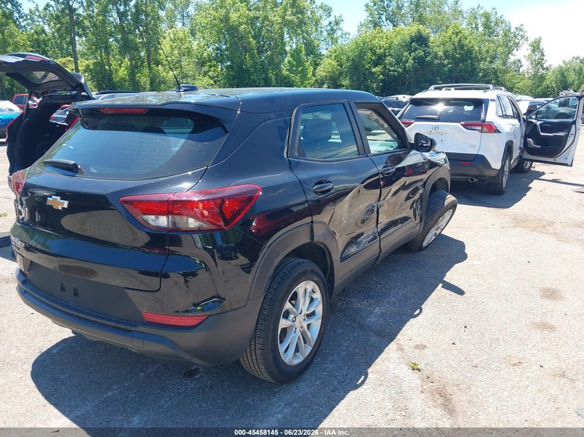 2024 Chevrolet Trailblazer VIN KL79MNSL9RB207369 IAAI salvage auction — RIGHT SIDE, Salvage Title, sold $6,250 on 2026-07-28 (photo 4)