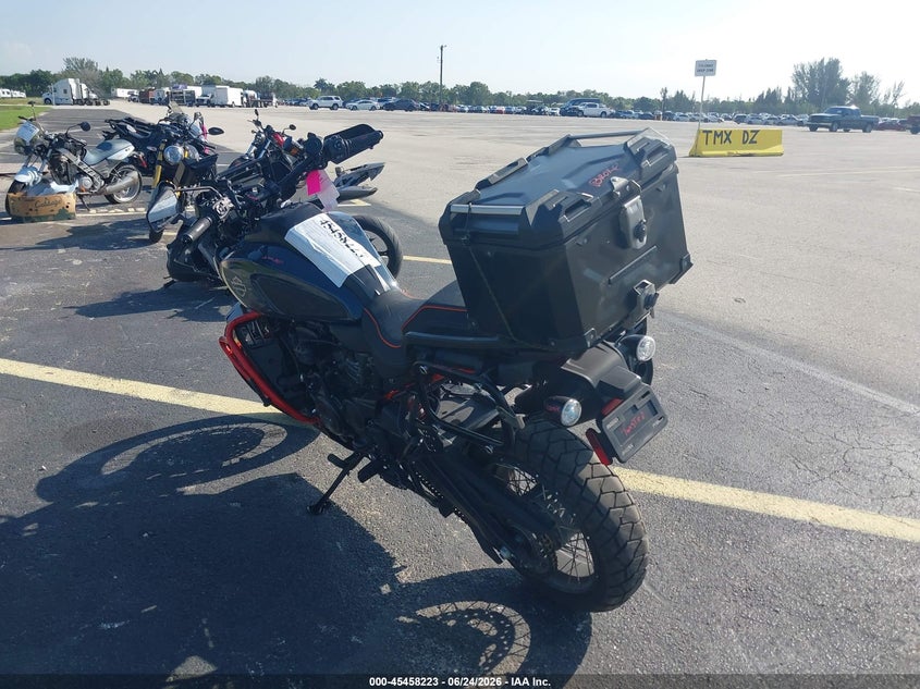 2025 Harley-davidson Pan america VIN MLY1ZGS17SS952989 IAAI salvage auction — FRONT END, Salvage Title, sold $625 on 2026-07-29 (photo 3)