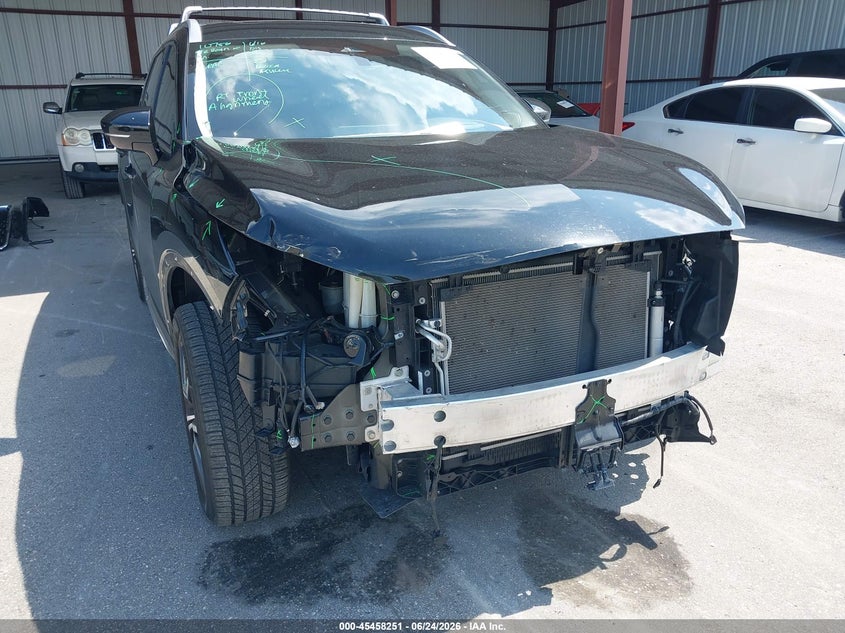 2023 Infiniti Qx60 VIN 5N1DL1GR0PC333046 IAAI salvage auction — FRONT END, Salvage Title, sold $6,550 on 2026-07-29 (photo 6)