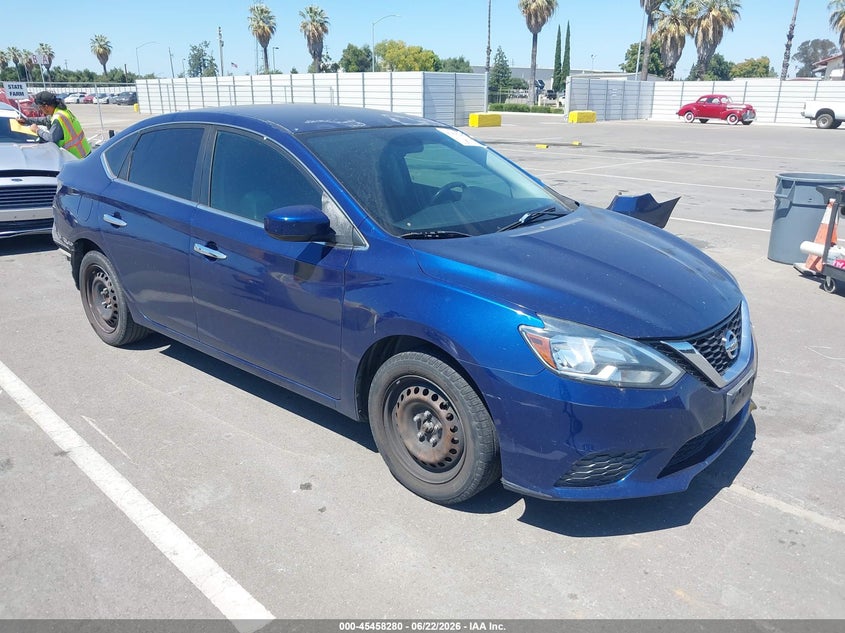 2017 Nissan Sentra VIN 3N1AB7APXHY270229 IAAI salvage auction — REAR END, Salvage (California), sold $1,400 on 2026-07-09 (photo 1)