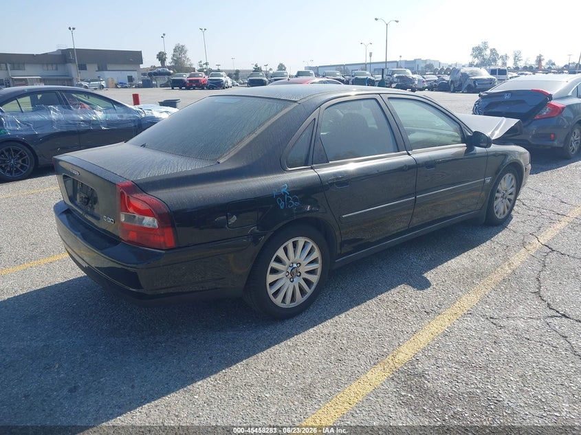2003 Volvo S80 VIN YV1TS92D031314980 IAAI salvage auction — FRONT END, Salvage (California), sold $250 on 2026-08-11 (photo 4)