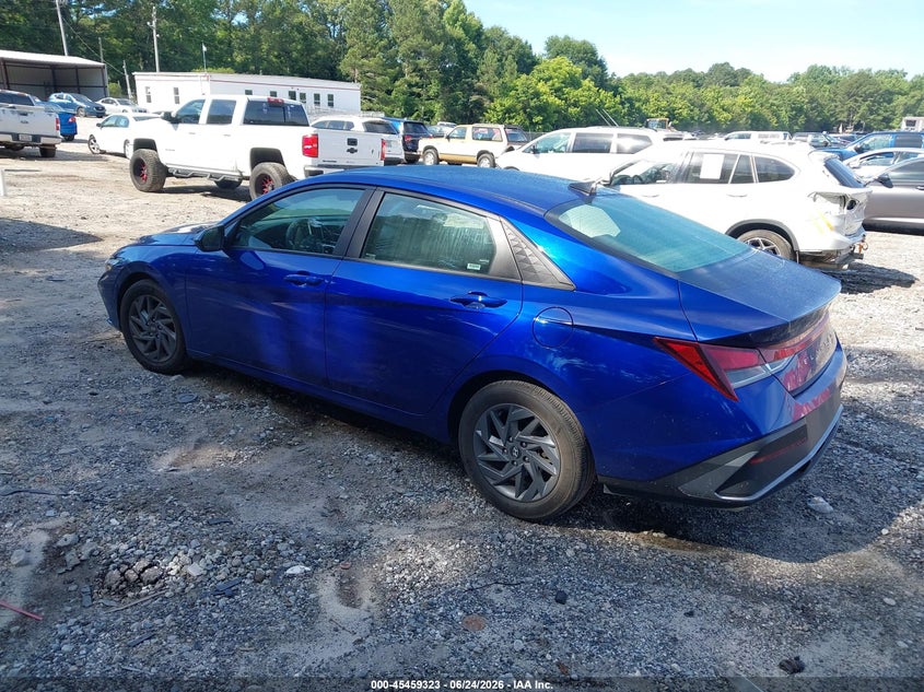 2024 Hyundai Elantra VIN KMHLM4DG1RU640526 IAAI salvage auction — FRONT END, Clear (Florida), sold $11,750 on 2026-07-07 (photo 3)