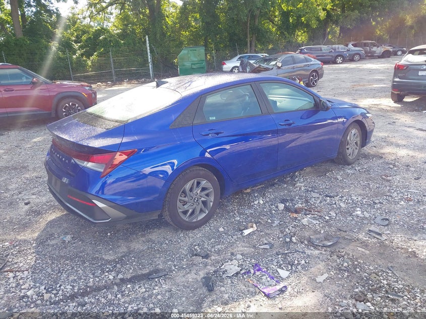 2024 Hyundai Elantra VIN KMHLM4DG1RU640526 IAAI salvage auction — FRONT END, Clear (Florida), sold $11,750 on 2026-07-07 (photo 4)