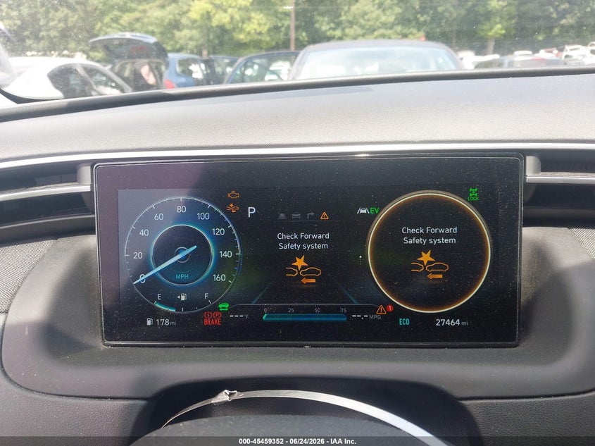 2022 Hyundai Tucson VIN KM8JECA10NU083696 IAAI salvage auction — FRONT END, Salvage (Georgia), sold $13,000 on 2026-07-29 (photo 7)