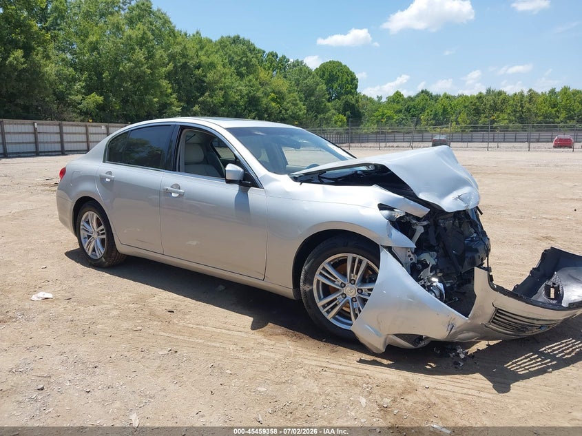 2015 Infiniti Q40 VIN JN1CV6AP5FM503573 IAAI salvage auction — FRONT END, Salvage (Tennessee), sold $300 on 2026-07-22 (photo 1)