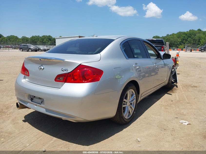 2015 Infiniti Q40 VIN JN1CV6AP5FM503573 IAAI salvage auction — FRONT END, Salvage (Tennessee), sold $300 on 2026-07-22 (photo 4)
