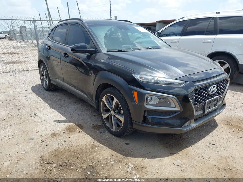 2019 Hyundai Kona VIN KM8K33A58KU222725 IAAI salvage auction — NORMAL WEAR, Original (Texas), sold $4,100 on 2026-07-28 (photo 1)
