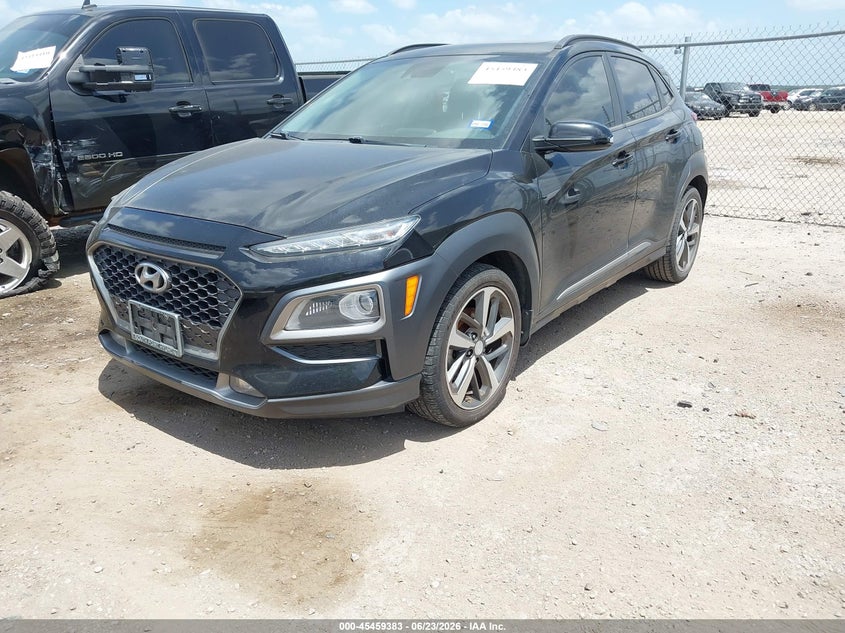 2019 Hyundai Kona VIN KM8K33A58KU222725 IAAI salvage auction — NORMAL WEAR, Original (Texas), sold $4,100 on 2026-07-28 (photo 2)