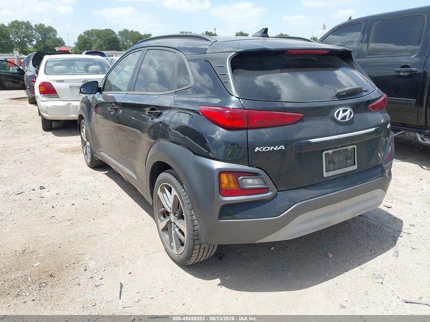 2019 Hyundai Kona VIN KM8K33A58KU222725 IAAI salvage auction — NORMAL WEAR, Original (Texas), sold $4,100 on 2026-07-28 (photo 3)
