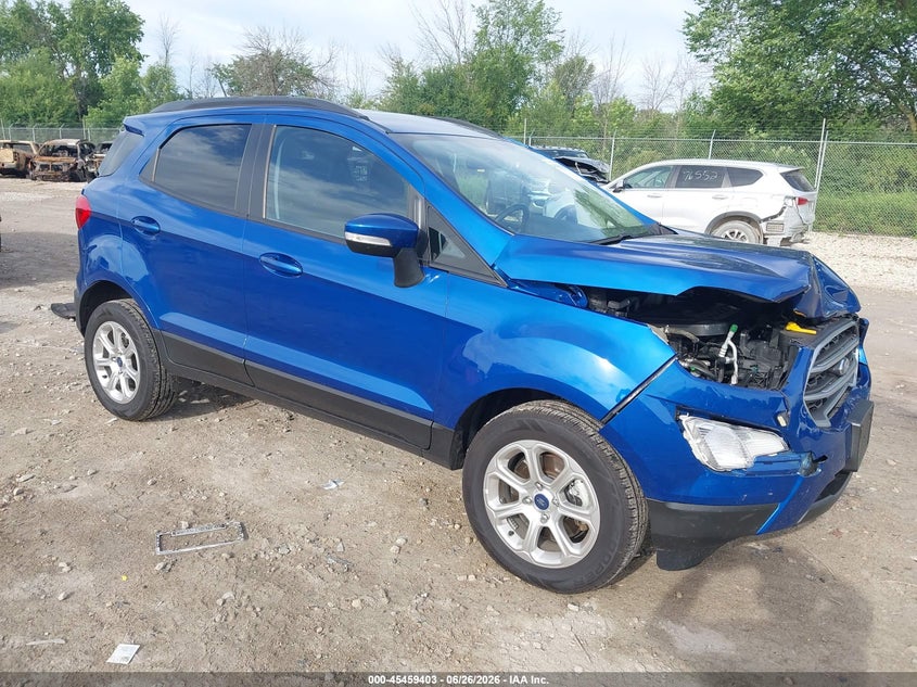 2018 Ford Ecosport VIN MAJ6P1UL2JC186193 IAAI salvage auction — FRONT END, Junk Bill Of Sale Mv2459 (Wisconsin), sold $900 on 2026-07-24 (photo 1)