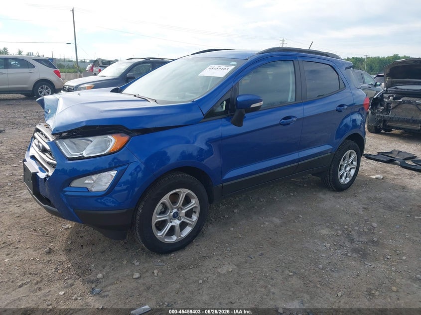 2018 Ford Ecosport VIN MAJ6P1UL2JC186193 IAAI salvage auction — FRONT END, Junk Bill Of Sale Mv2459 (Wisconsin), sold $900 on 2026-07-24 (photo 2)