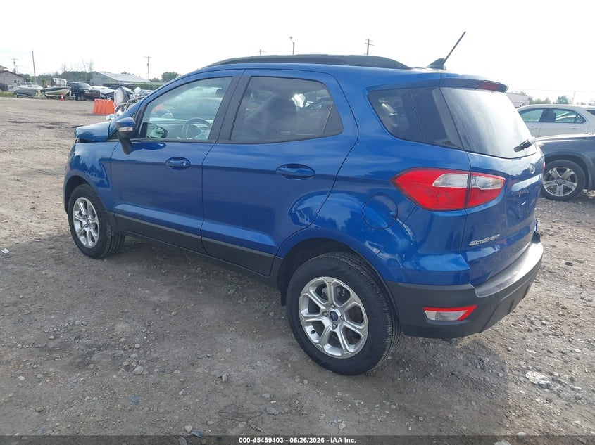 2018 Ford Ecosport VIN MAJ6P1UL2JC186193 IAAI salvage auction — FRONT END, Junk Bill Of Sale Mv2459 (Wisconsin), sold $900 on 2026-07-24 (photo 3)
