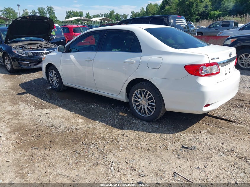 2013 Toyota Corolla VIN 2T1BU4EE4DC934764 IAAI salvage auction — RIGHT REAR, Salvage - Greater Than 75% (Maryland), sold $2,650 on 2026-07-18 (photo 3)