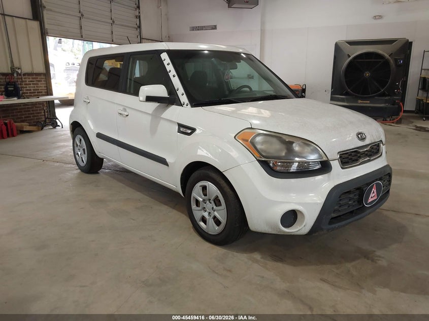 2012 Kia Soul VIN KNDJT2A58C7404788 IAAI salvage auction — NORMAL WEAR, Clear (North Carolina), sold $275 on 2026-07-09 (photo 1)
