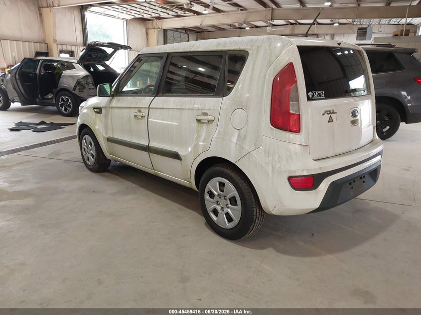 2012 Kia Soul VIN KNDJT2A58C7404788 IAAI salvage auction — NORMAL WEAR, Clear (North Carolina), sold $275 on 2026-07-09 (photo 3)