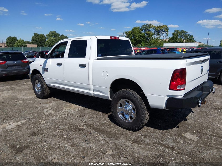 2014 Ram 2500 VIN 3C6TR5CT9EG118564 IAAI salvage auction — FRAME DAMAGE, Salvage Title, sold $9,600 on 2026-08-28 (photo 3)