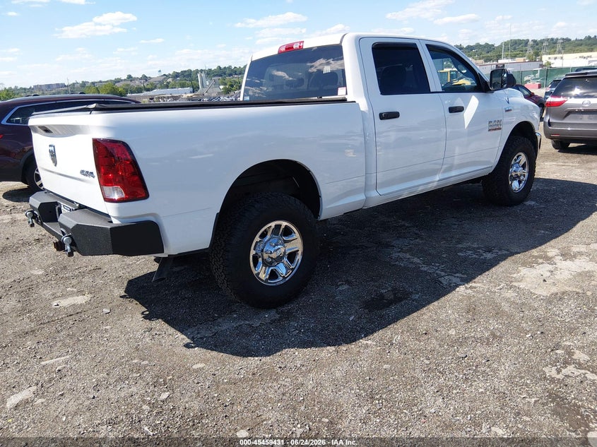 2014 Ram 2500 VIN 3C6TR5CT9EG118564 IAAI salvage auction — FRAME DAMAGE, Salvage Title, sold $9,600 on 2026-08-28 (photo 4)