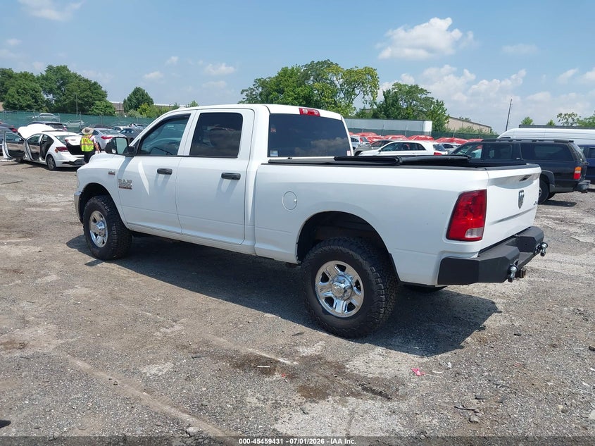 2014 Ram 2500 VIN 3C6TR5CT9EG118564 IAAI salvage auction — FRAME DAMAGE, Salvage Title, sold $7,050 on 2026-08-29 (photo 3)