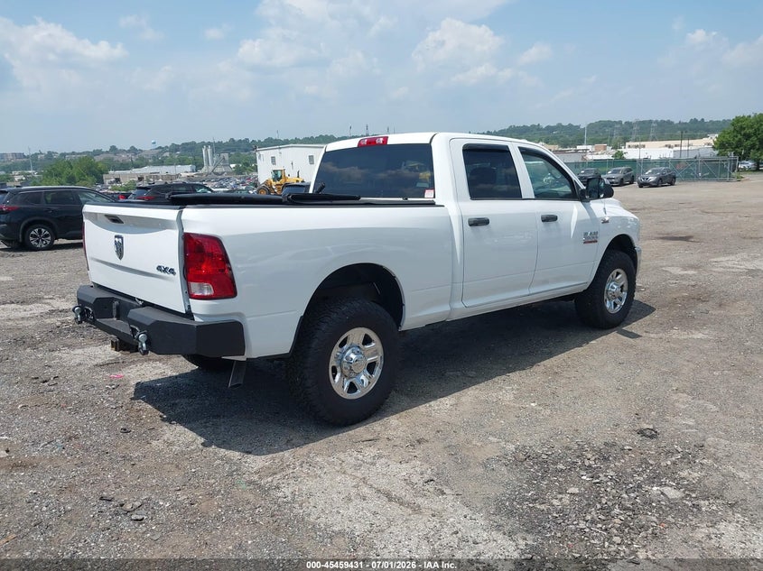 2014 Ram 2500 VIN 3C6TR5CT9EG118564 IAAI salvage auction — FRAME DAMAGE, Salvage Title, sold $7,050 on 2026-08-29 (photo 4)
