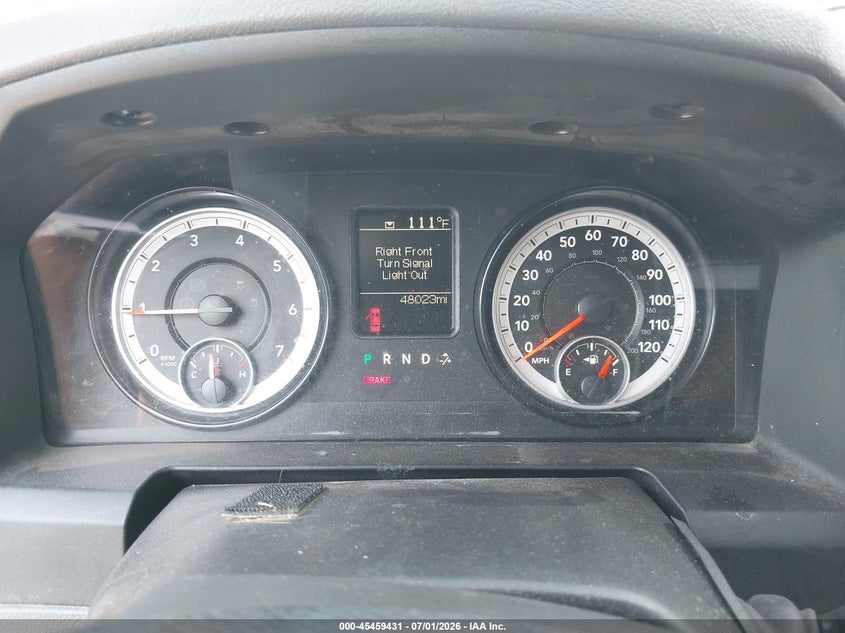 2014 Ram 2500 VIN 3C6TR5CT9EG118564 IAAI salvage auction — FRAME DAMAGE, Salvage Title, sold $7,050 on 2026-08-29 (photo 7)