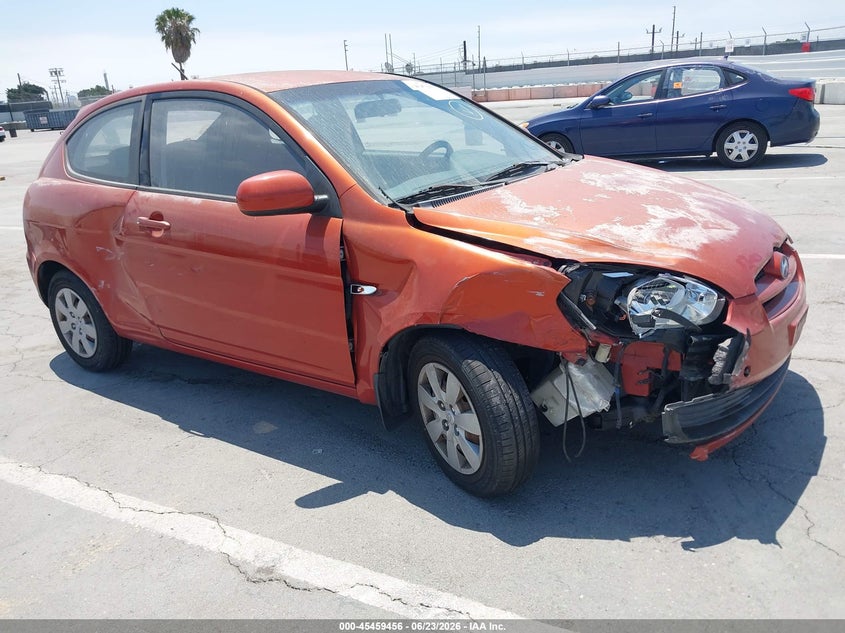 2010 Hyundai Accent VIN KMHCM3AC6AU162636 IAAI salvage auction — RIGHT SIDE, Salvage (California), sold $550 on 2026-07-15 (photo 1)