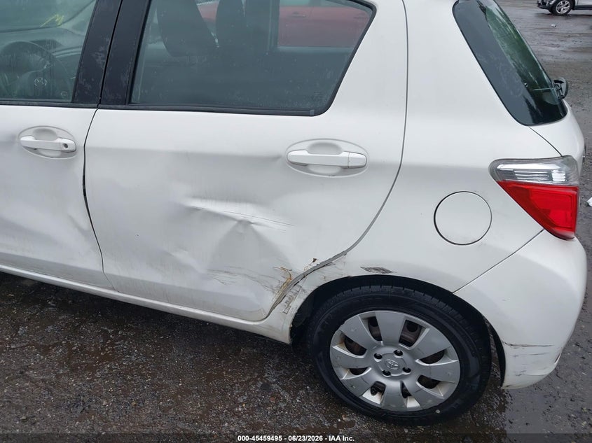2014 Toyota Yaris VIN VNKKTUD33EA009036 IAAI salvage auction — LEFT SIDE, Salvage - Greater Than 75% (Maryland), sold $2,200 on 2026-07-15 (photo 6)