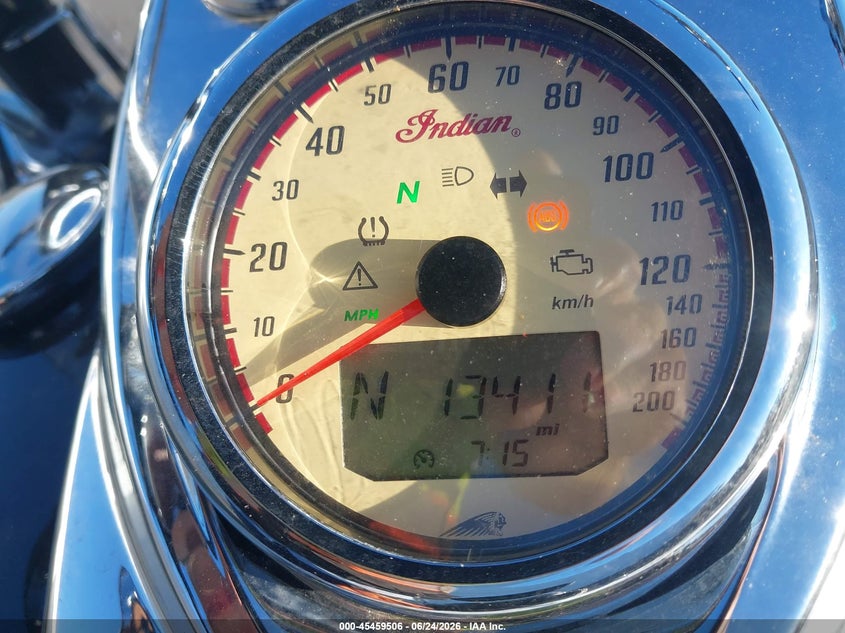 2016 Indian motorcycle co. Springfield VIN 56KTHAAA9G3339653 IAAI salvage auction — ALL OVER, Salvage (Virginia), sold $1,150 on 2026-07-08 (photo 7)
