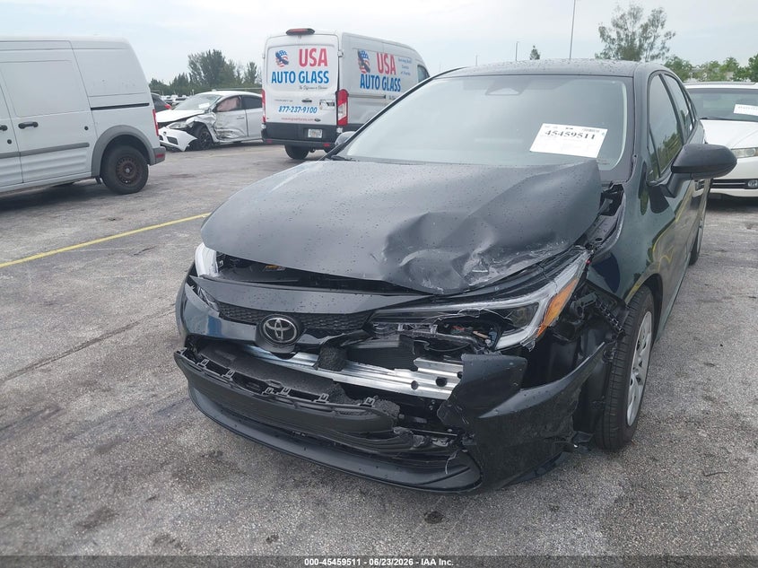 2026 Toyota Corolla VIN JTDBCMFEXT3142580 IAAI salvage auction — LEFT FRONT, Salvage Title, sold $4,550 on 2026-07-30 (photo 6)