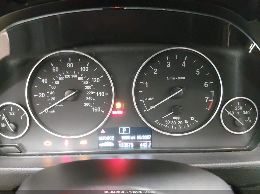 2015 BMW 3er VIN WBA3B5C57FP653742 IAAI salvage auction — FRONT END, Wait Title, sold $1,650 on 2026-08-21 (photo 7)