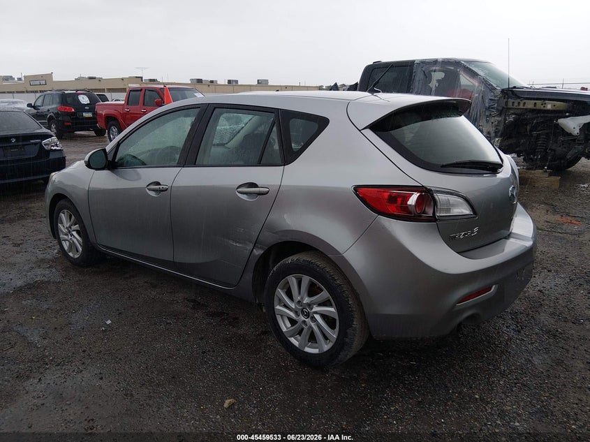 2013 Mazda 3 VIN JM1BL1L79D1783141 IAAI salvage auction — LEFT SIDE, Salvage (Kansas), sold $25 on 2026-07-24 (photo 3)