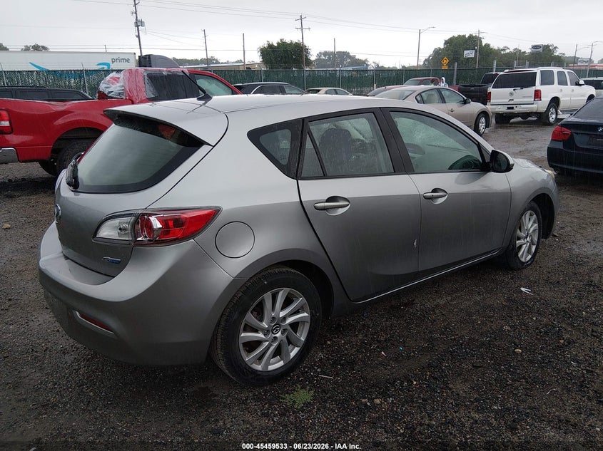 2013 Mazda 3 VIN JM1BL1L79D1783141 IAAI salvage auction — LEFT SIDE, Salvage (Kansas), sold $25 on 2026-07-24 (photo 4)