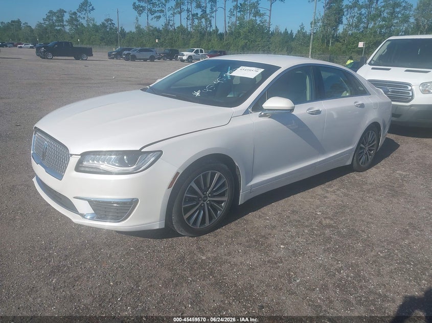 2020 Lincoln Mkz VIN 3LN6L5A92LR622059 IAAI salvage auction — LEFT SIDE, Rebuildable (Florida), sold $7,500 on 2026-07-14 (photo 2)
