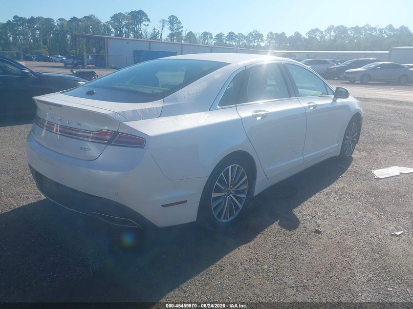 2020 Lincoln Mkz VIN 3LN6L5A92LR622059 IAAI salvage auction — LEFT SIDE, Rebuildable (Florida), sold $7,500 on 2026-07-14 (photo 4)