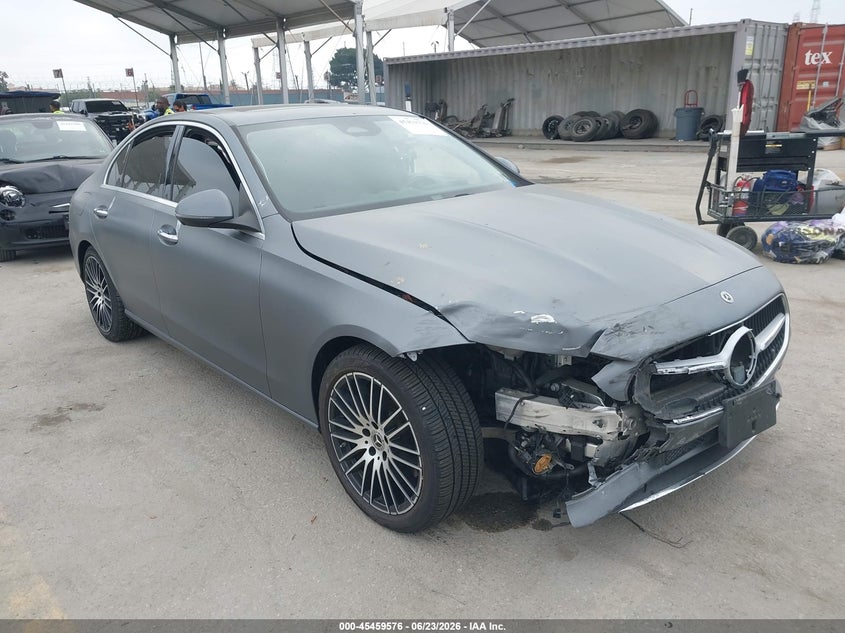 2022 Mercedes-benz C-klasse VIN W1KAF4GB9NR016790 IAAI salvage auction — RIGHT FRONT, Salvage Title, sold $14,100 on 2026-07-22 (photo 1)