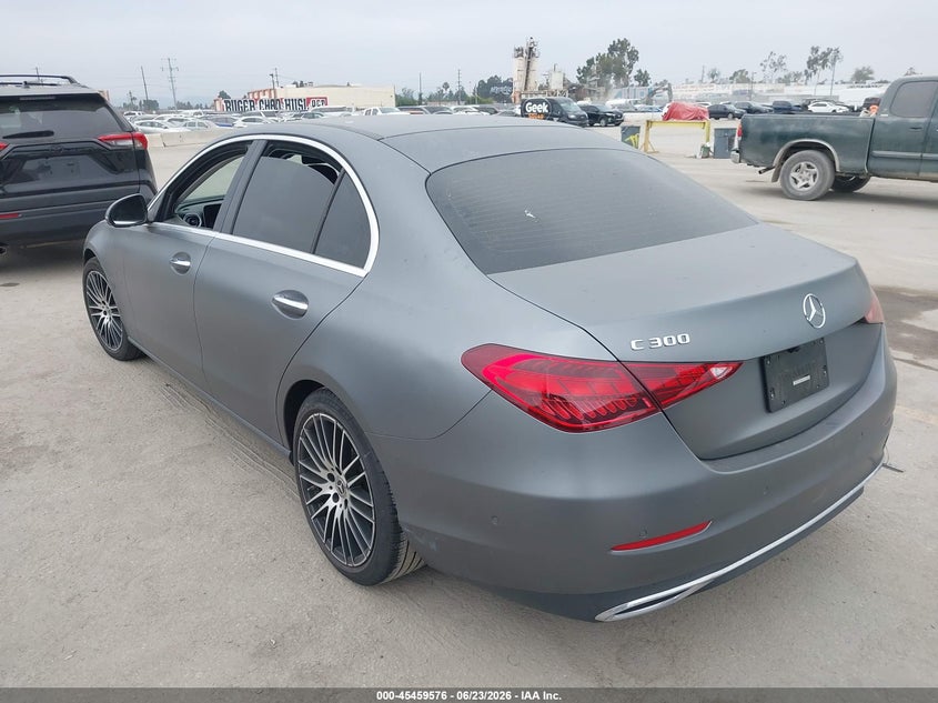 2022 Mercedes-benz C-klasse VIN W1KAF4GB9NR016790 IAAI salvage auction — RIGHT FRONT, Salvage Title, sold $14,100 on 2026-07-22 (photo 3)