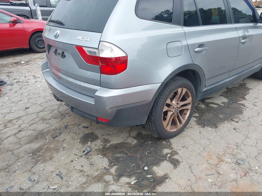 2007 BMW X3 VIN WBXPC93487WF09324 IAAI salvage auction — REAR END, Salvage (Georgia), sold $200 on 2026-07-29 (photo 6)
