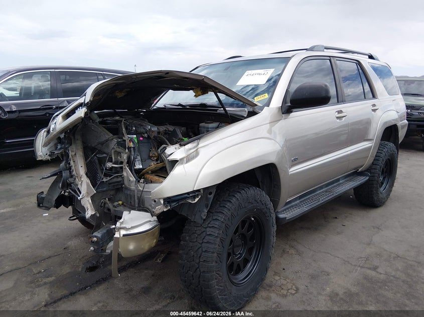 2004 Toyota 4runner VIN JTEZT14RX40015846 IAAI salvage auction — RIGHT FRONT, Salvage (Arizona), sold $1,250 on 2026-07-21 (photo 2)