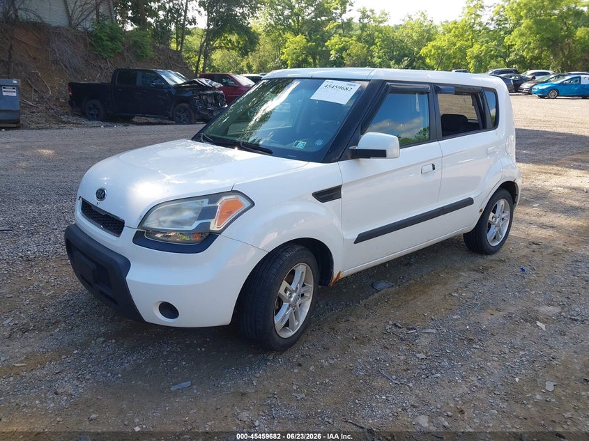 2010 Kia Soul VIN KNDJT2A25A7179426 IAAI salvage auction — NORMAL WEAR, Clear (Pennsylvania), sold $350 on 2026-07-28 (photo 2)