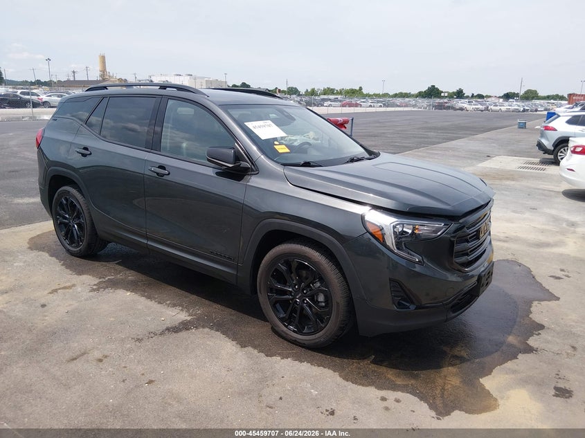 2021 Gmc Terrain VIN 3GKALPEV1ML352901 IAAI salvage auction — LEFT FRONT, Salvage Title, sold $3,800 on 2026-07-28 (photo 1)