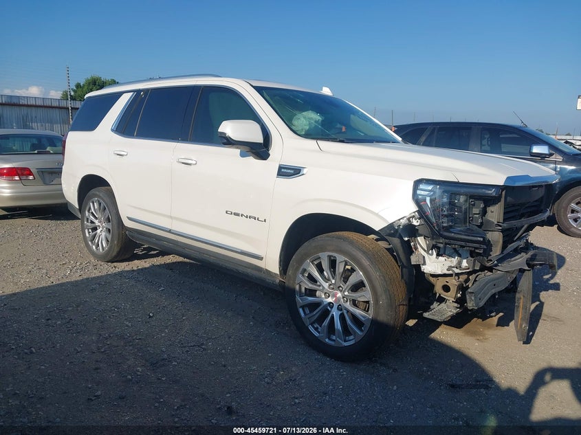 2023 Gmc Yukon VIN 1GKS2DKT2PR172428 IAAI salvage auction — FRONT END, Salvage (Arkansas), sold $14,700 on 2026-07-29 (photo 1)
