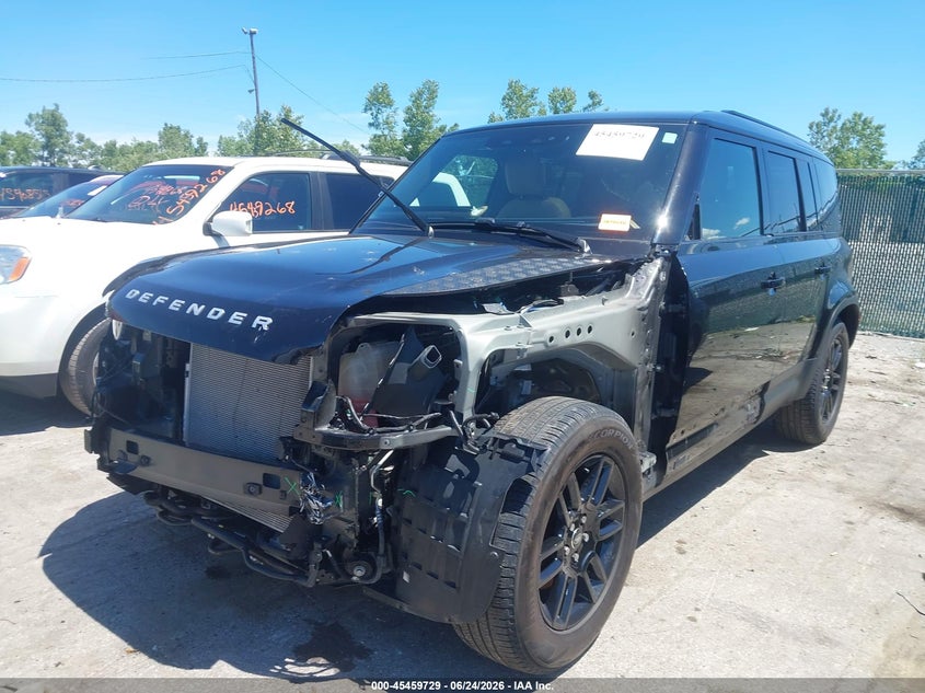 2025 Land rover Defender VIN SALEJ7EX0S2357096 IAAI salvage auction — FRONT END, Salvage (Ohio), sold $35,100 on 2026-07-13 (photo 2)