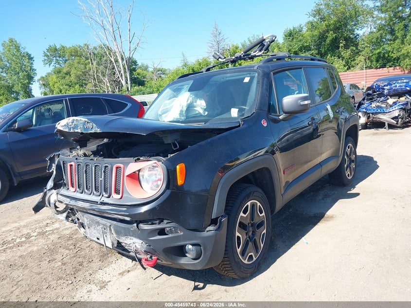 2016 Jeep Renegade VIN ZACCJBCT7GPD23073 IAAI salvage auction — FRONT END, Salvage Title, sold $450 on 2026-08-20 (photo 2)