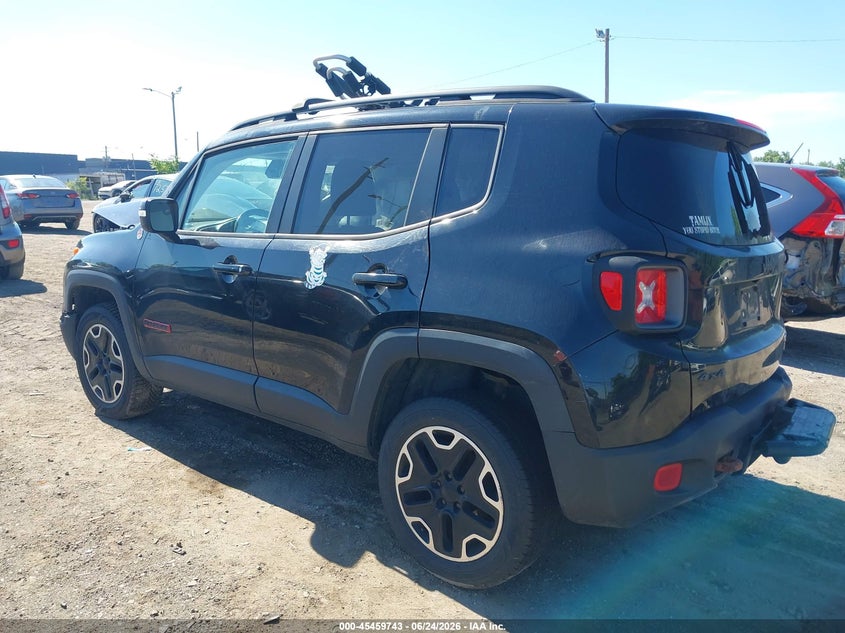 2016 Jeep Renegade VIN ZACCJBCT7GPD23073 IAAI salvage auction — FRONT END, Salvage Title, sold $450 on 2026-08-20 (photo 3)