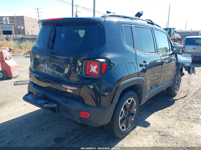 2016 Jeep Renegade VIN ZACCJBCT7GPD23073 IAAI salvage auction — FRONT END, Salvage Title, sold $450 on 2026-08-20 (photo 4)