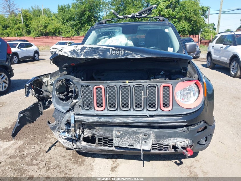 2016 Jeep Renegade VIN ZACCJBCT7GPD23073 IAAI salvage auction — FRONT END, Salvage Title, sold $450 on 2026-08-20 (photo 6)
