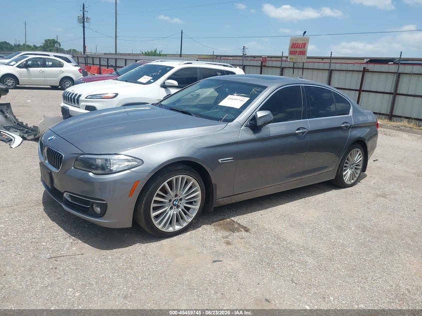 2014 BMW 5er VIN WBAKP9C51ED692461 IAAI salvage auction — ELECTRICAL, Original (Texas), sold $475 on 2026-07-15 (photo 2)