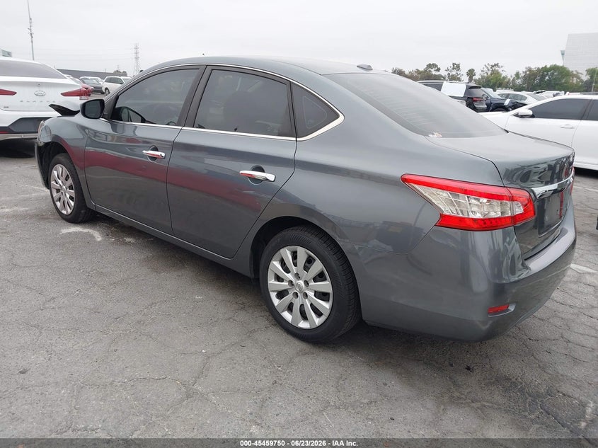 2015 Nissan Sentra VIN 3N1AB7AP0FL691709 IAAI salvage auction — FRONT END, Salvage (California), sold $750 on 2026-07-09 (photo 3)