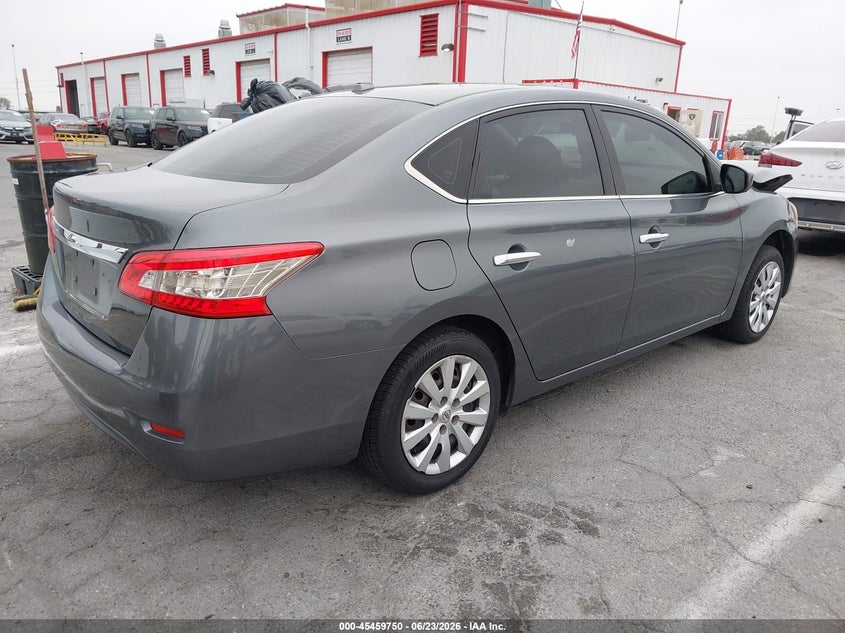 2015 Nissan Sentra VIN 3N1AB7AP0FL691709 IAAI salvage auction — FRONT END, Salvage (California), sold $750 on 2026-07-09 (photo 4)